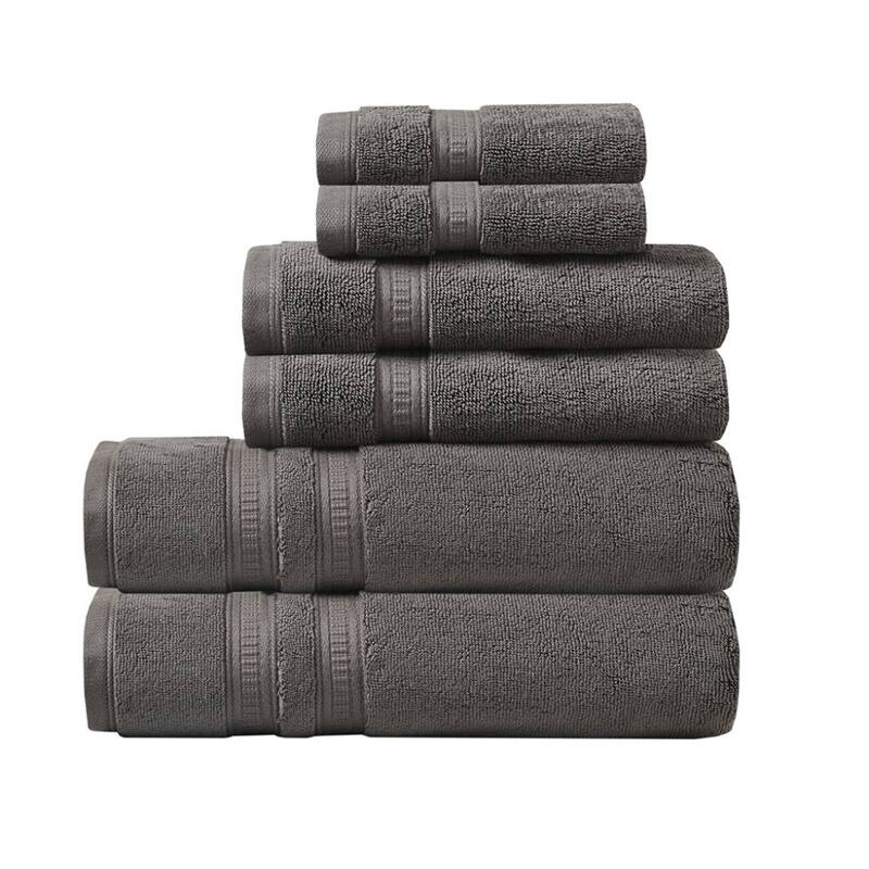 Cotton Feather Touch Antimicrobial Towel 6 Piece Set