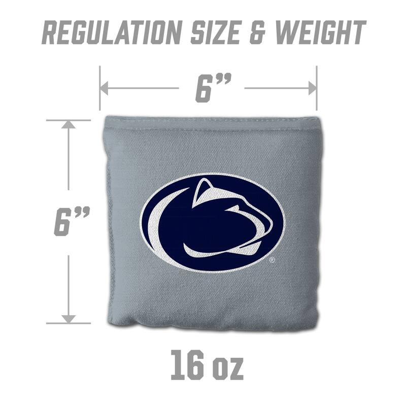 Penn State Nittany Lions NCAA Dual Sided Pro Stop & Slide Cornhole Bags