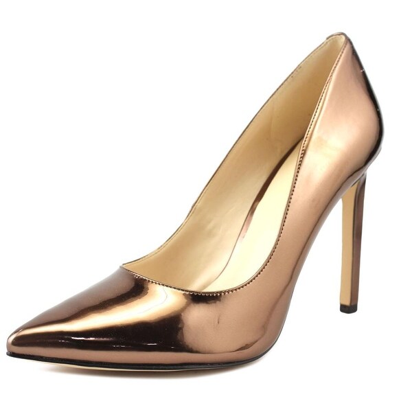 nine west bronze heels