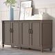 preview thumbnail 12 of 32, Kitchen Sideboard Coffee Bar Cabinet Accent Storage Cabinet