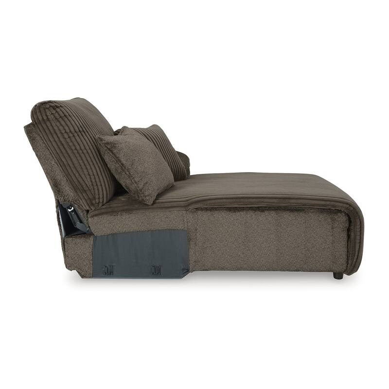 Signature Design by Ashley Top Tier 3-Piece Sofa Chaise Sectional - 130" W x 74" D x 41" H