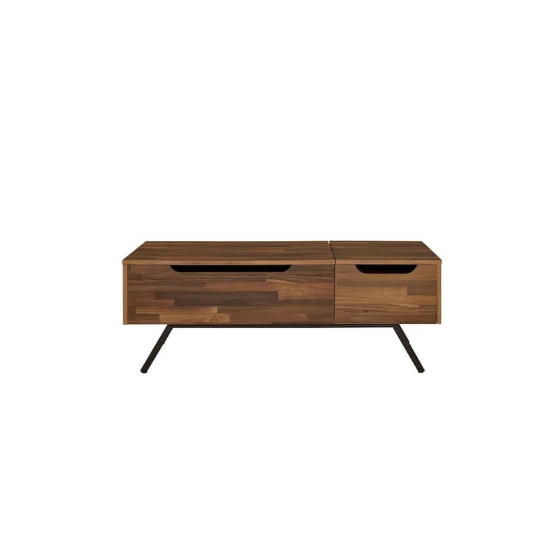 Throm Coffee Table with Lift Top in Walnut - Walnut