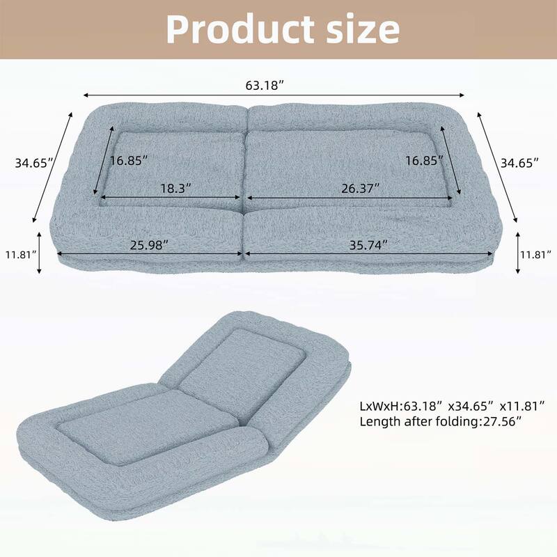 Folding Sofa Chair with 5 Adjustable Positions for Ultimate Relaxation and Comfortable Gaming,Meditation,and Lounging