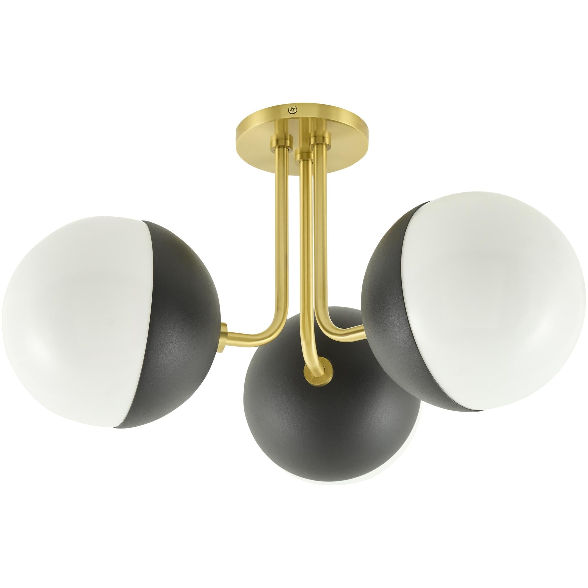 Livabliss Antibodi Modern Chandelier - 20"L x 20"W x 11"H