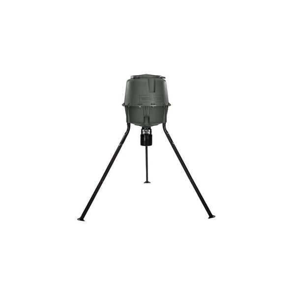 Moultrie MFG-13062 Elite Tripod Deer Feeder with Programmable Digital Timer & ABS Plastic Housing