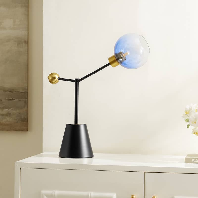 SAFAVIEH Lighting Angi 24" Modern & Contemporary Table Lamp - 22" W x 7" D x 24" H - 22Wx7Dx24H