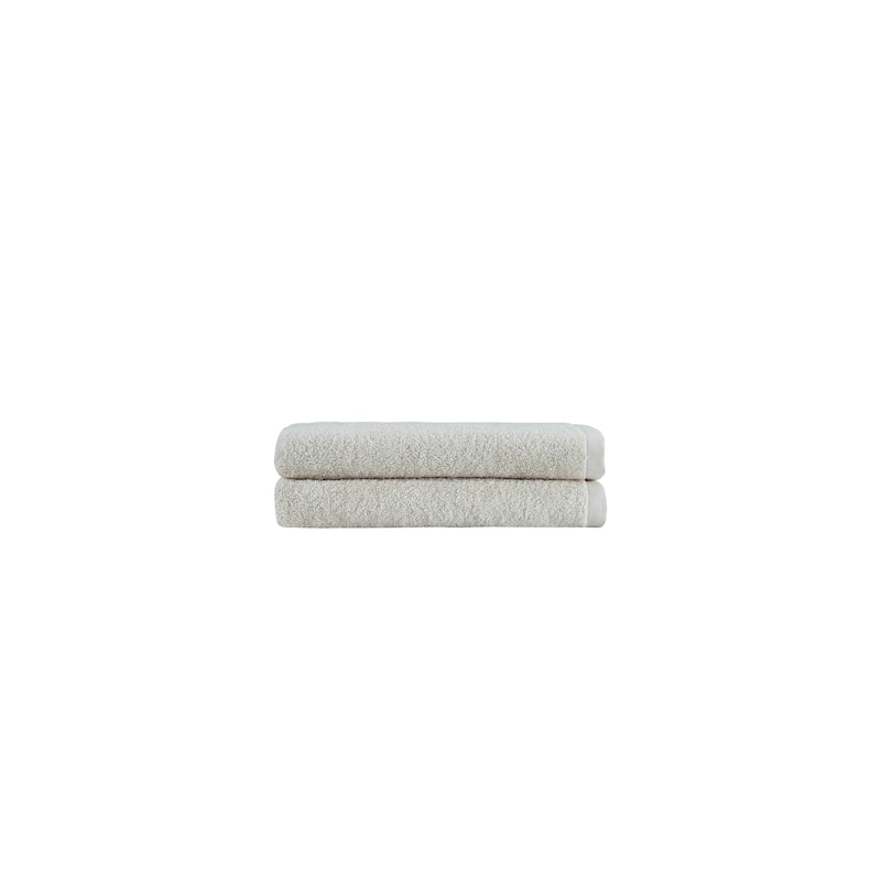 Ozan Premium Home 100% Genuine Turkish Cotton Horizon Bath Towel (Set of 2)