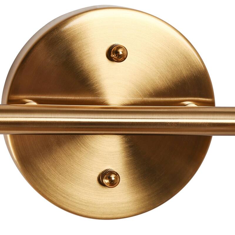 Modern 4-Light Gold Bathroom Vanity Light Textured Glass Wall Sconce - L29" x W6.3" x H8.7"