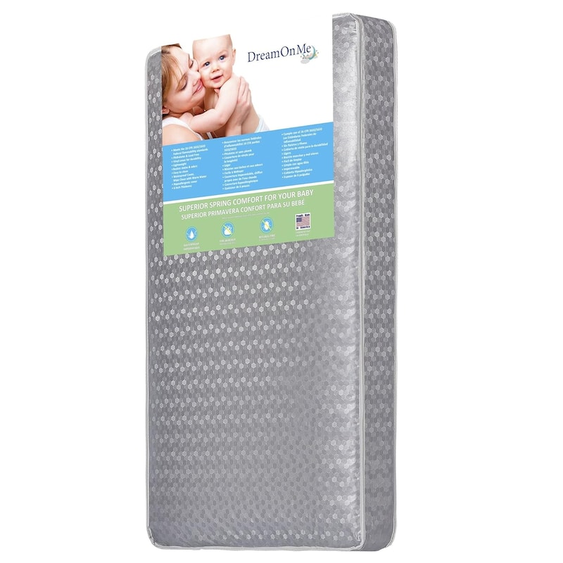 Dream On Me Slumber 6"112 Coil Spring Crib and Toddler Bed Mattress