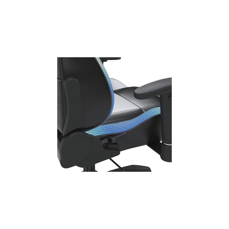 Signature Design by Ashley Lynxtyn Black/Gray Home Office Swivel Desk Chair