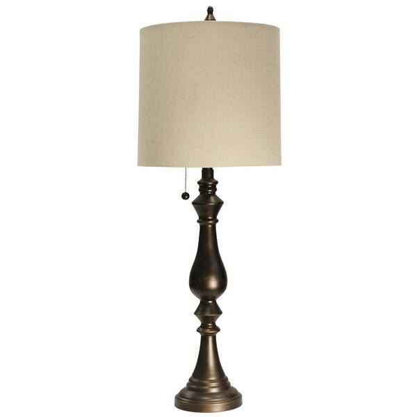 Shop Delacora Sc L312918 Turlock 38 Tall Buffet Table Lamp With