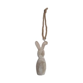 Wooden Rabbit With Jute String Hanging Ornament - Bed Bath & Beyond ...