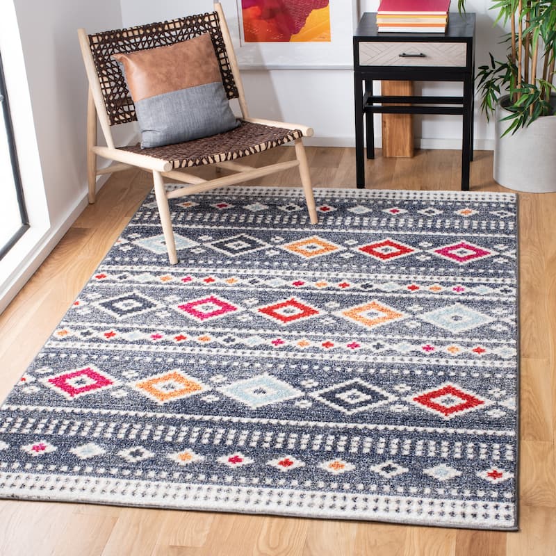 SAFAVIEH Adirondack Slagjana Moroccan Boho Rug - 8' x 10' - Grey/Beige