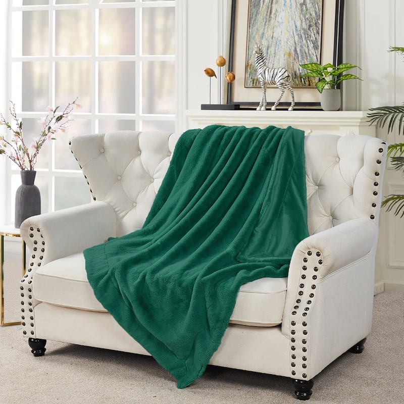 Home Soft Things FoxFauxFur Throw 50"x60"/60"x80"