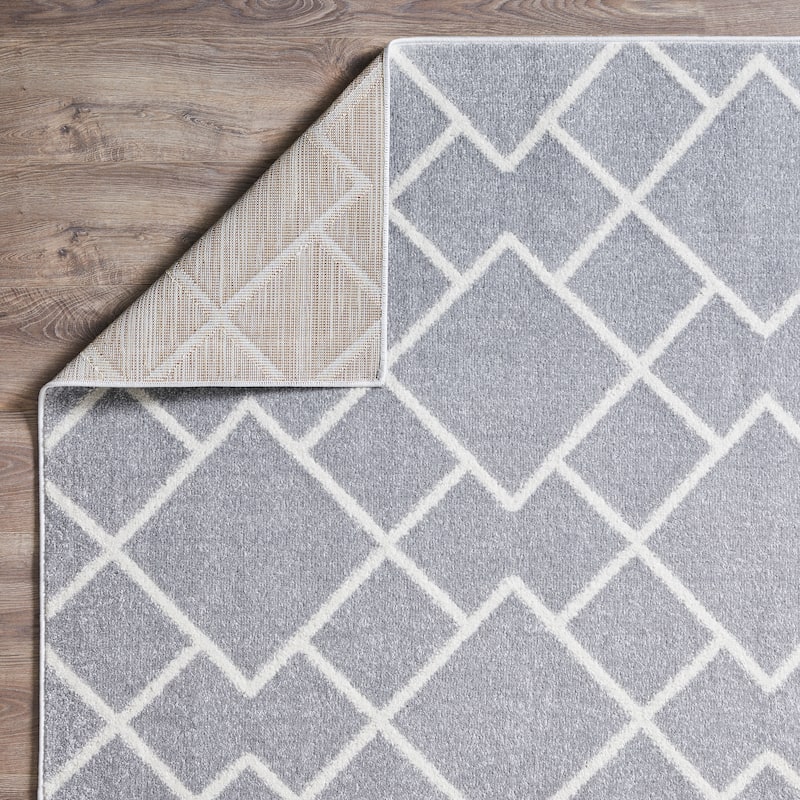Loomaknoti Kissandrah Bleyana Gray Area Rug
