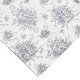 preview thumbnail 4 of 2, Cotton Flannel Collection Gray Toile Sheet Set Full