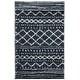 preview thumbnail 133 of 175, SAFAVIEH Arizona Shag Lotta Moroccan 1.2-inch Thick Rug 3'2" x 5' - Slate Blue/Ivory