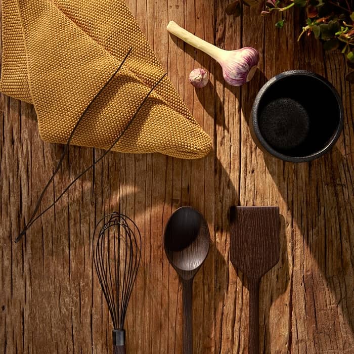 Rosendahl RÅ Kitchen Tweezer Tongs, Gun Metallic - H: 12.6"