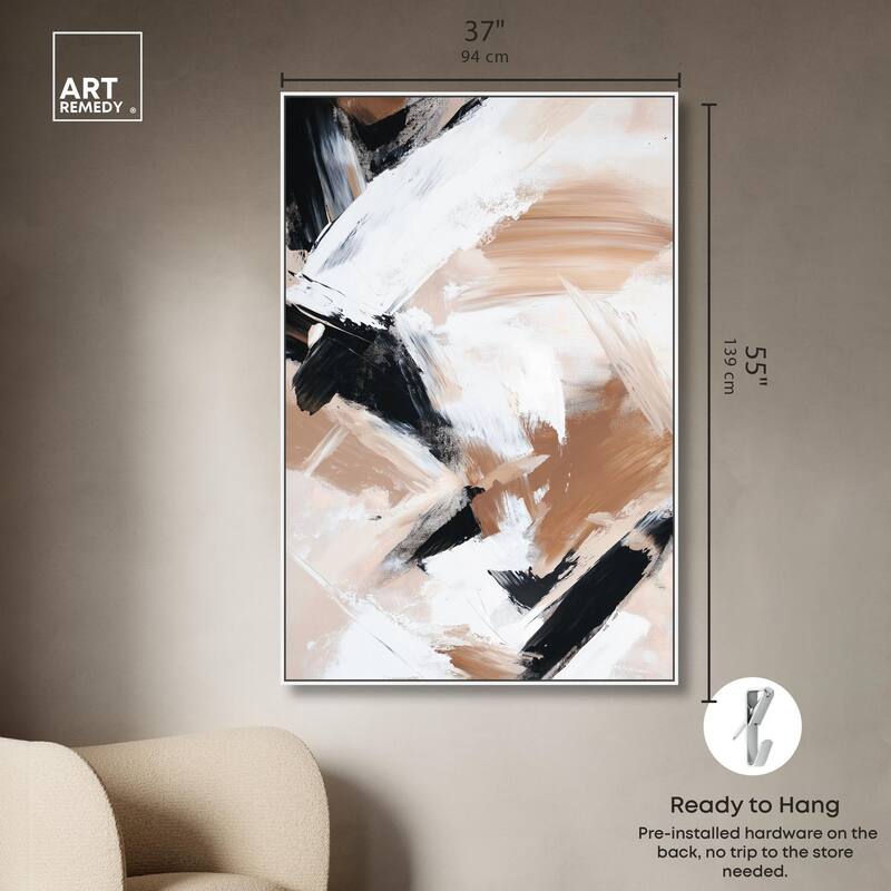 Sable and Sand I Canvas by Art Remedy