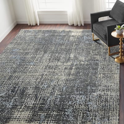 Majestic Casse Modern & Contemporary Abstract Hand-Knotted Area Rug