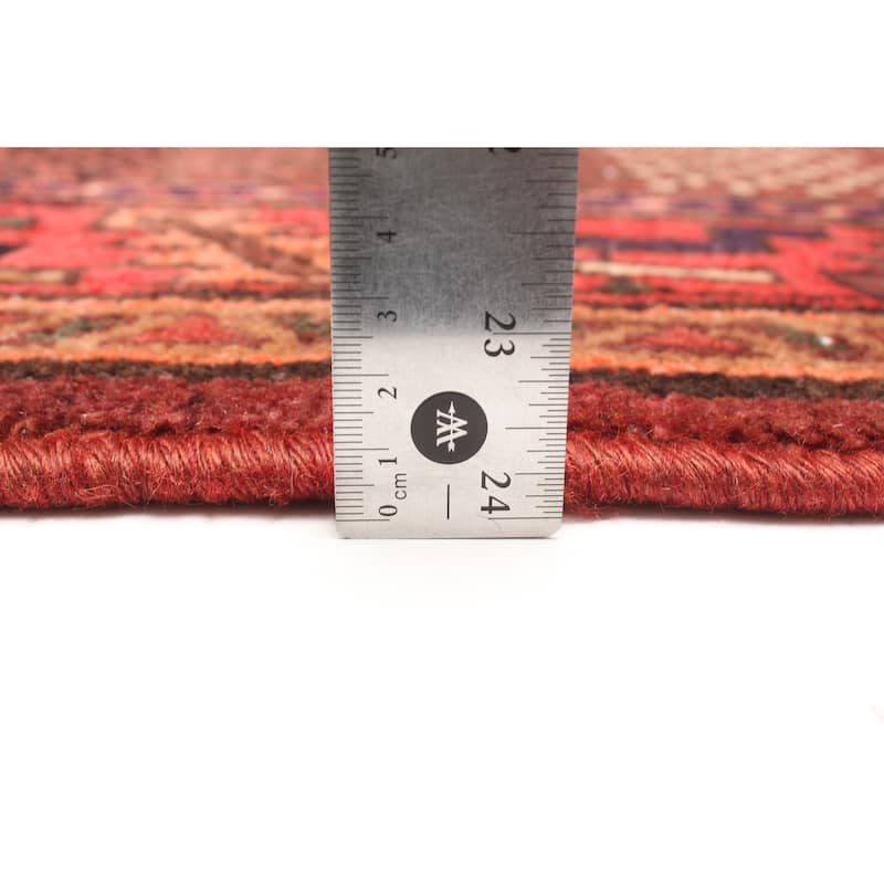 ECARPETGALLERY Hand-knotted Konya Anatolian Red Wool Rug - 4'4 x 6'5