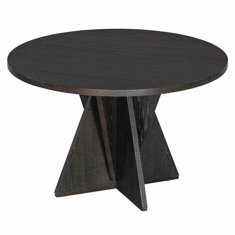 5-Piece Round Dining Table Set for 4