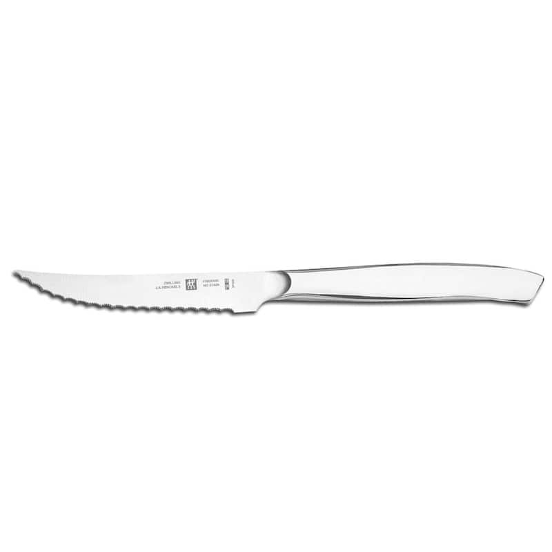 ZWILLING 4-pc Stainless Steel Serrated Mignon Steak Knife Set - Stainless Steel