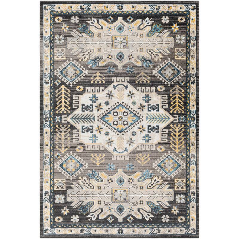 Livabliss Pamna Machine Washable Updated Traditional Area Rug