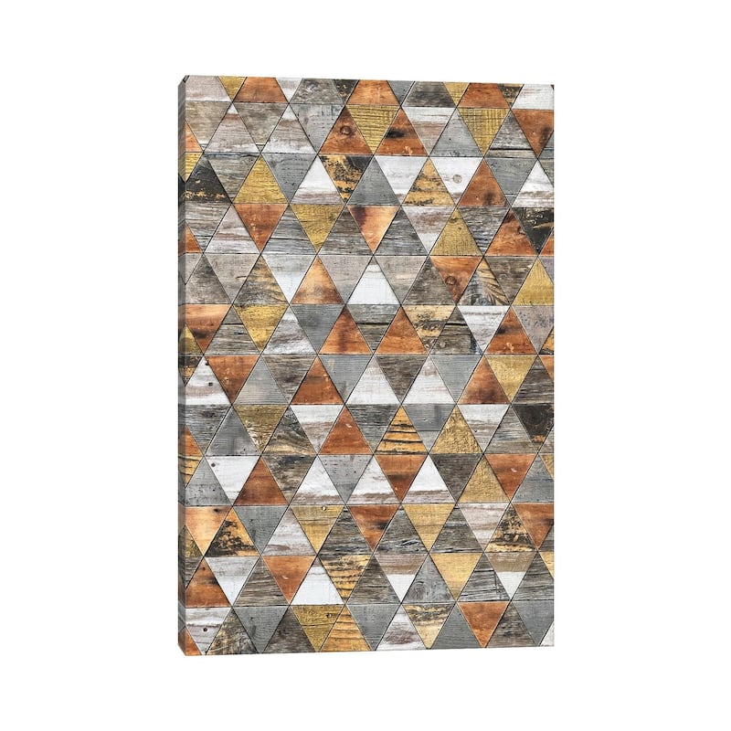 iCanvas "Rustic Geometry III - Height" by Diego Tirigall Canvas Print