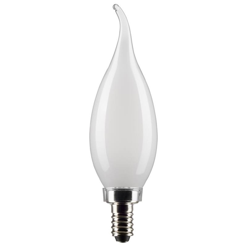5.5 Watt CA10 LED Frost Finish Candelabra Base 5000K 120 Volt 2-Card - Frost