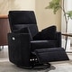 preview thumbnail 62 of 68, HOMYKA Power Rocker Swivel Recliner with USB and Type-C Ports
