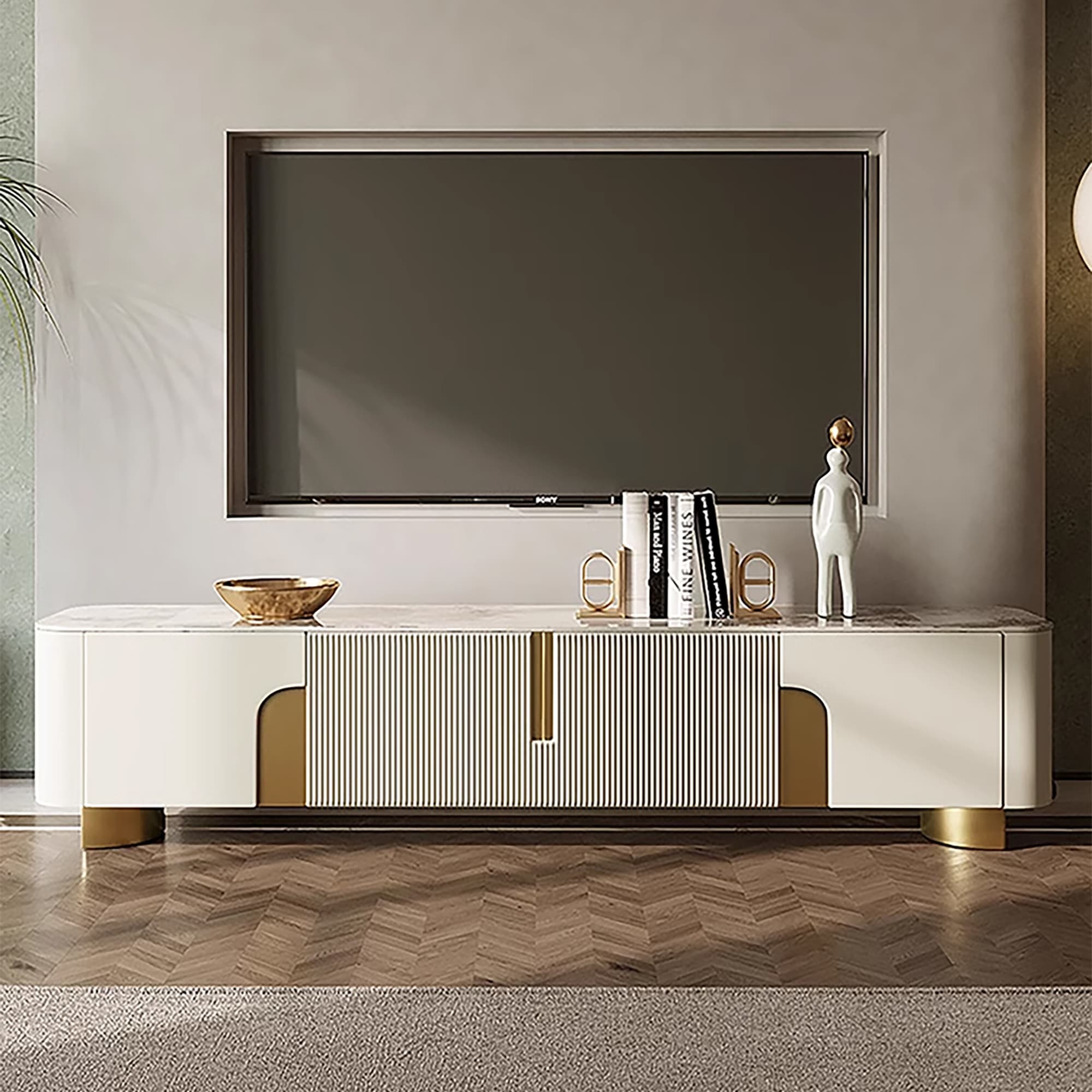 Holbrook Rectangular TV Stand for TV's up to 75"