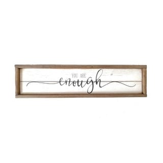 Wood Framed Wall Sign Decor with Quotes - Bed Bath & Beyond - 34792382