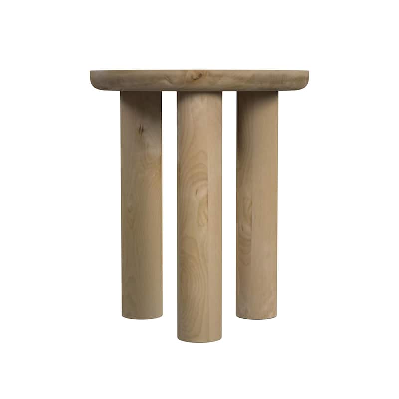 SEI Furniture Craton Solid Wood End Table