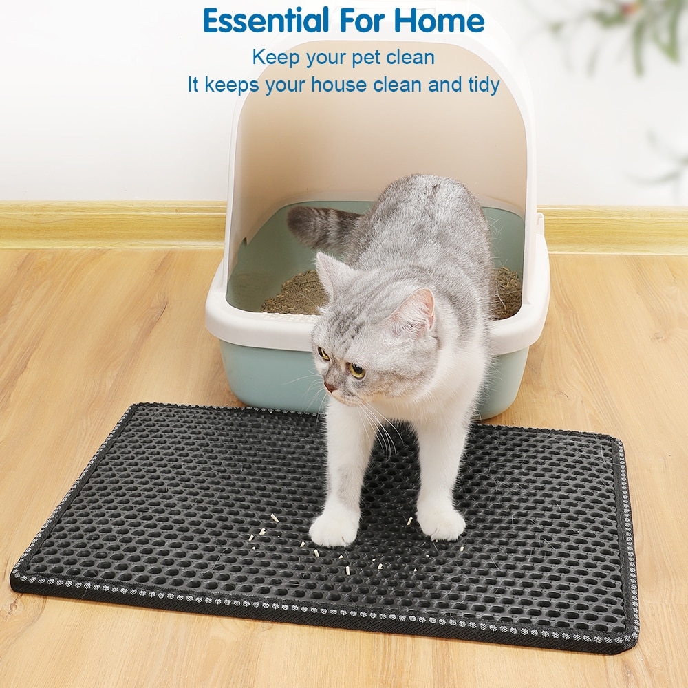 Bed bath and beyond cat litter mat 2025