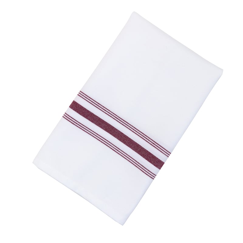 Arkwright Home 18x22 Inch Striped Bistro Napkins - Pack of 12