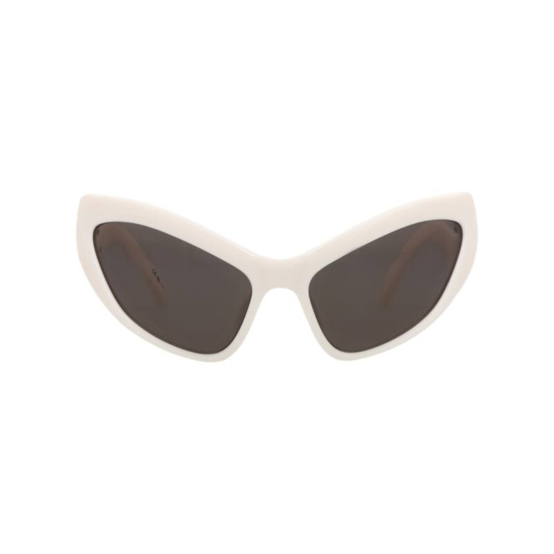 Balenciaga Cat Eye-Frame Bio Injection Sunglasses - Ivory Ivory Grey - Ivory - Grey Lens
