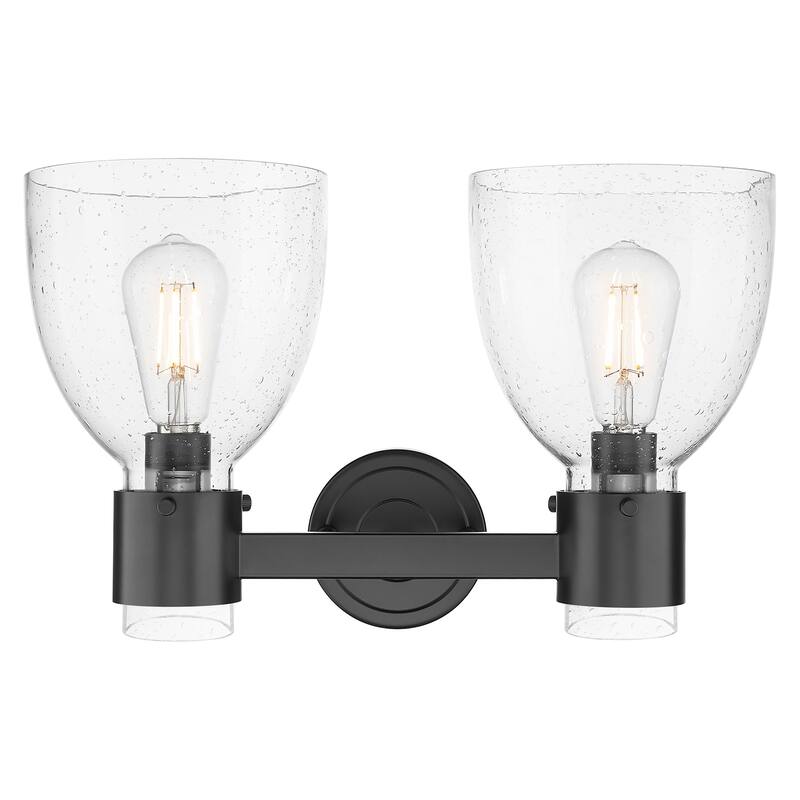 Innovations Lighting 464-2W-G464D-7SDY Lawton Bell 2 Light 16" Wide