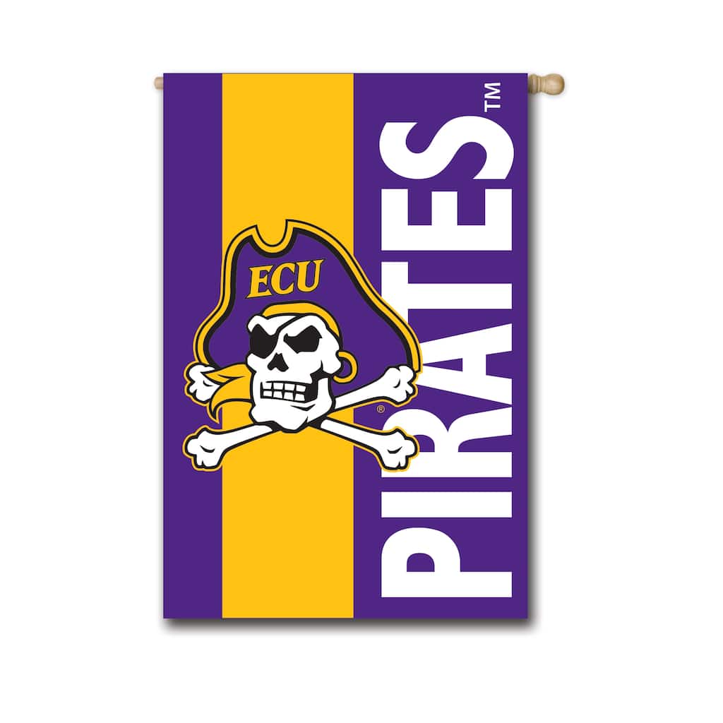 Mixed Material Flag, House Size, ECU