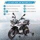 preview thumbnail 15 of 22, Kids Motorcycle, 12V 7Ah Licensed BMW Ride On Motorcycle for Toddlers with 2 Speeds