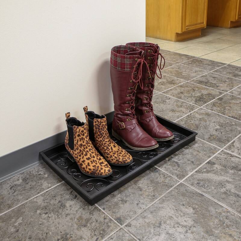 Achla Designs Multi Purpose Rubber Area Boot Tray