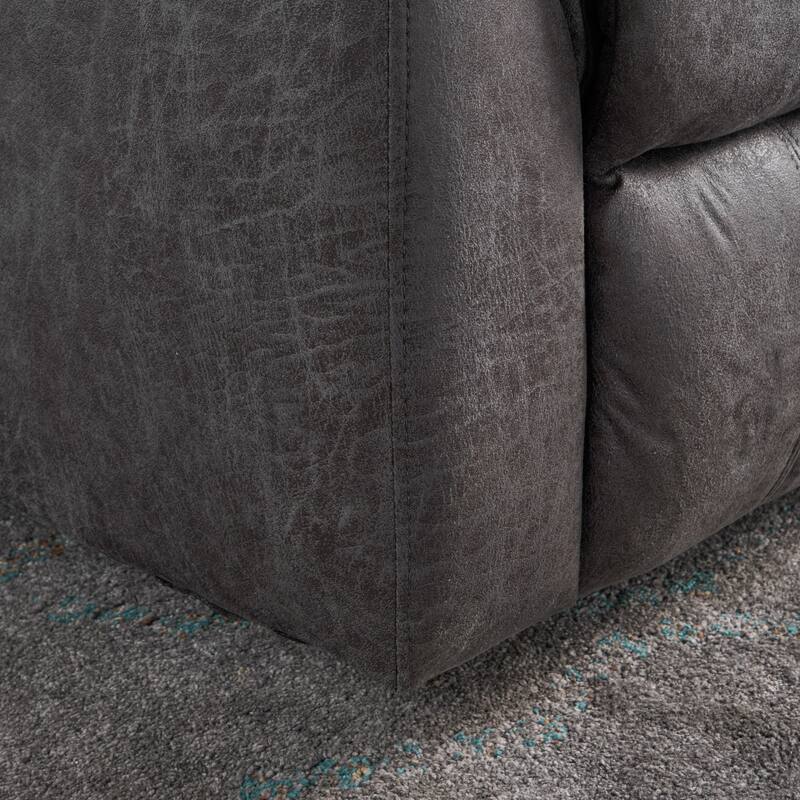 Modern Design Glider Recliner with Swivel