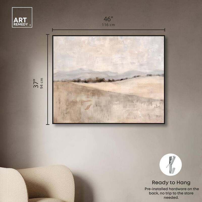 Distant Hills II Canvas by Art Remedy