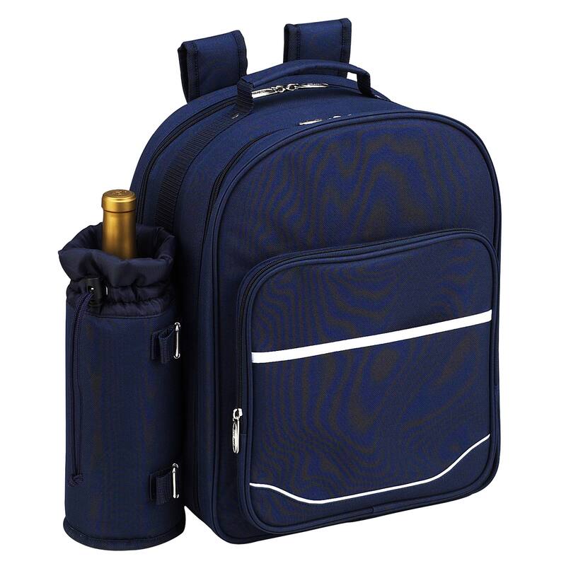 NCAA West Virginia Mountaineers Picnic Backpack Equipped for Two