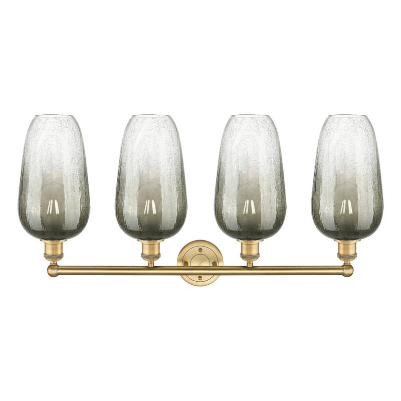 Innovations Lighting Endless Possibilities Edison - Brookhaven Flute - 4 Light 34" Bath Vanity Light