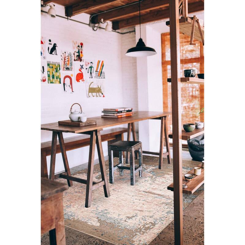 ECARPETGALLERY Hand-knotted Legacy Taupe Rug - 8'0 x 9'10