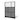 Modular Wall Room Divider System - Black Frame - 53" x 70" Starter Wall