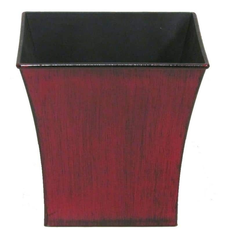 Hand-painted 7-inch Square Pot Planter