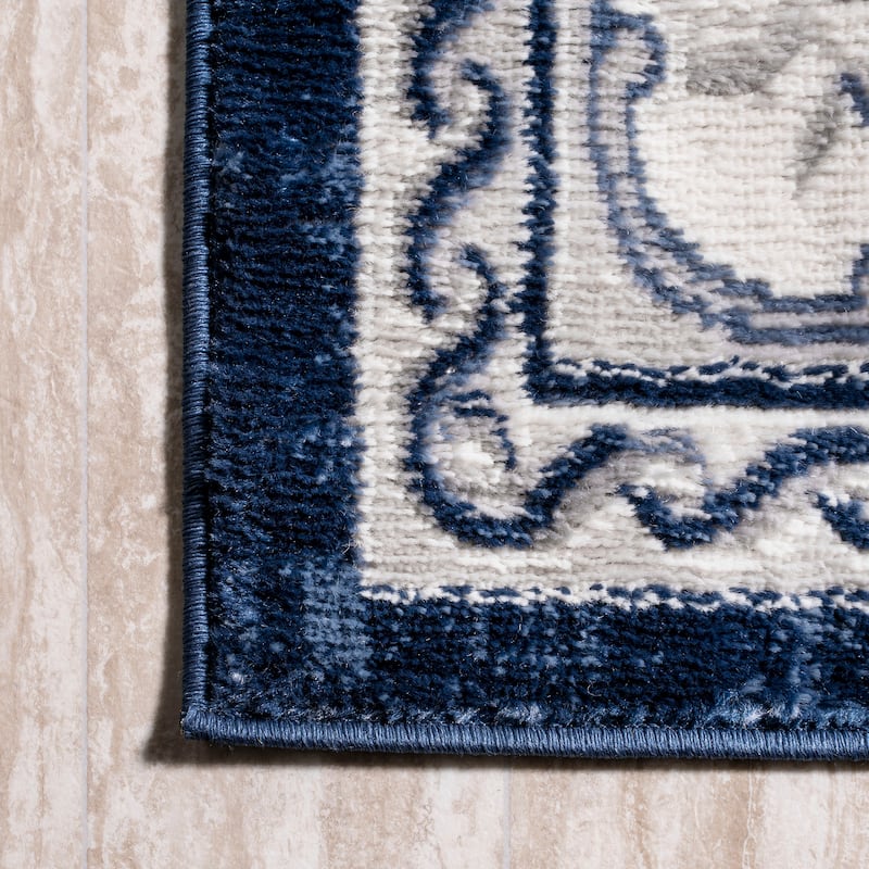 JONATHAN Y Amir Cottage Medallion Area Rug