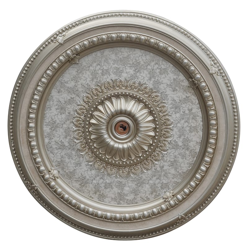 Cherub Sky Round Chandelier Ceiling Medallion 47